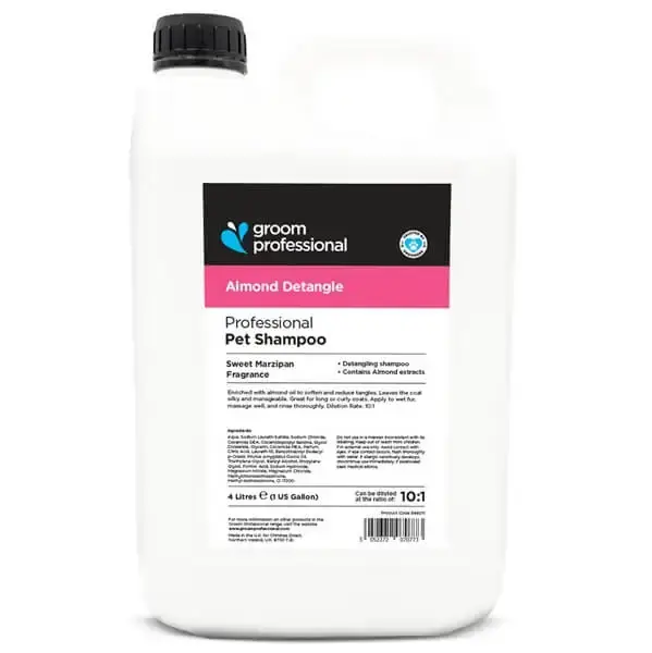 Groom Professional Almond Detangle Schampo – 4 liter | Ny lansering