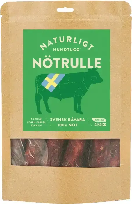 Naturligt Hundtugg Nötrulle 4-pack | Dagens erbjudande