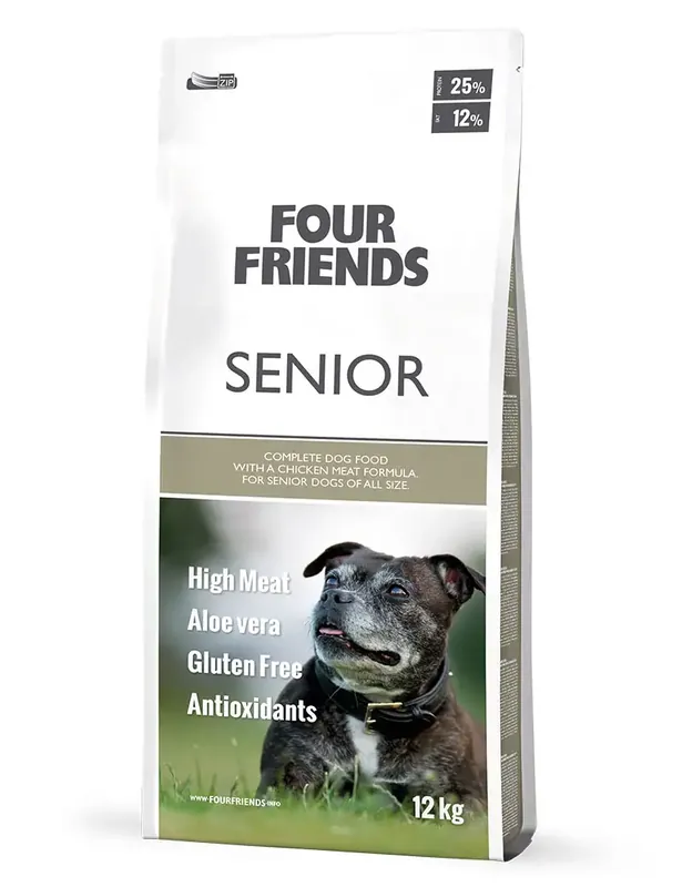 Tillverkarpris | Four Friends Dog Senior 12kg
