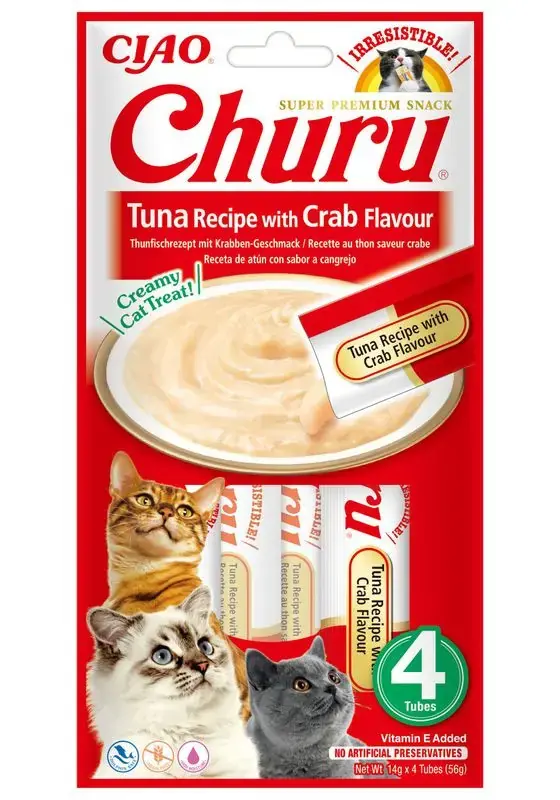 Kattgodis Churu Creamy Tuna with Crab - Bästsäljare