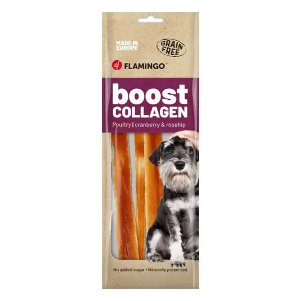 Premiumkvalitet | Boost strips med kyckling/kollagen 60g