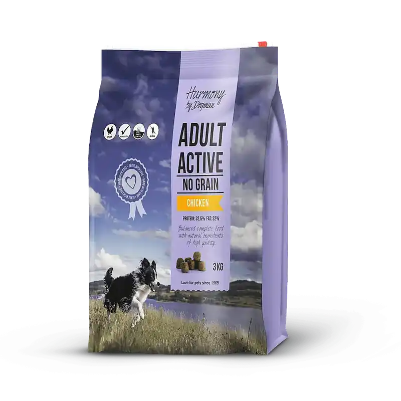 Populär | Adult Active spannmålsfritt hundfoder-C470304
