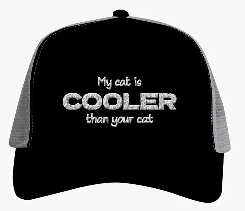 Supercat Truckerkeps Cooler svart/grå - Toppsäljare
