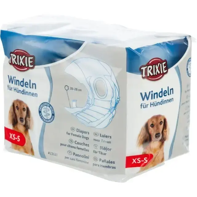 Ta chansen - TRIXIE blöjor för tikar XS-S 12 st.