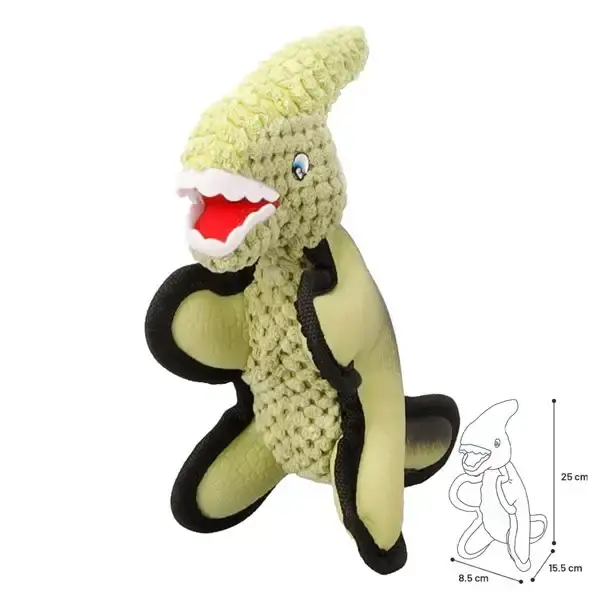 Dinosaurie Saura grön S 25cm - Topprodukt