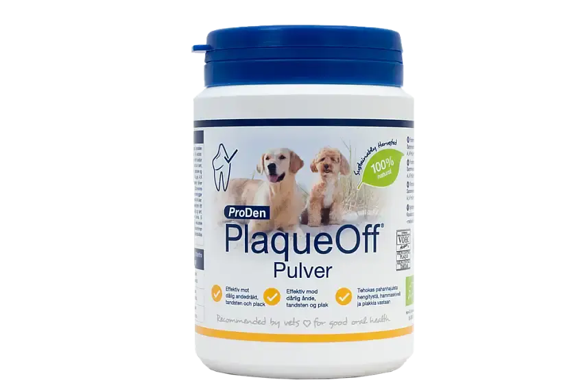 Kampanj | Tandtillskott ProDen PlaqueOff Pulver Hund 180 g