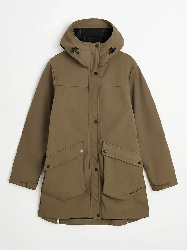Köp nu | Bodil Softshelljacka Grön-589935