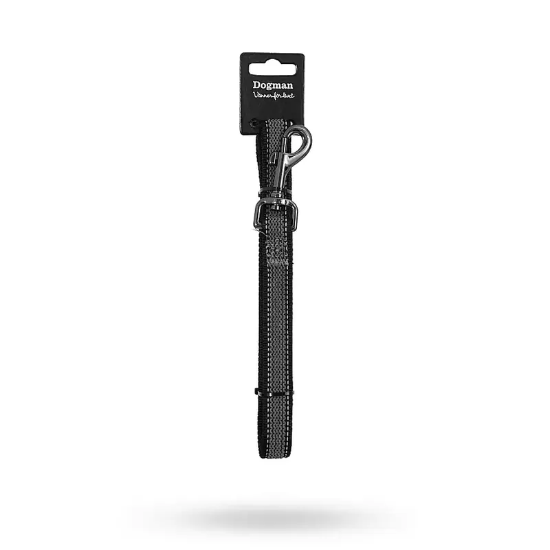Dogman AntiSlip Koppel Iris 180 cm – Svart | Sänkt pris