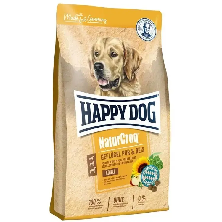 Bra pris | Happy Dog NaturCroq Fågel & Ris