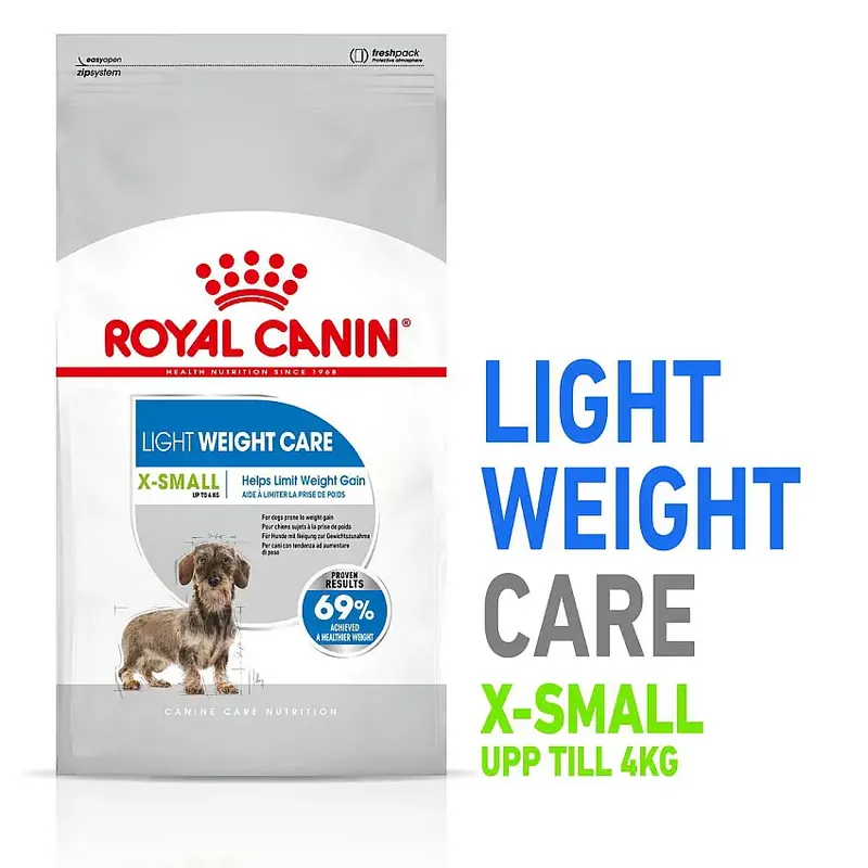 Royal Canin Light Weight Care X-Small Adult 1,5 kg - Tillverkarpris