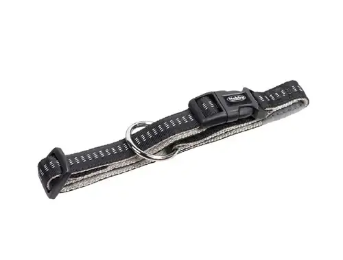 Reapris | Nobby Halsband Nylon, Softgrip Svart