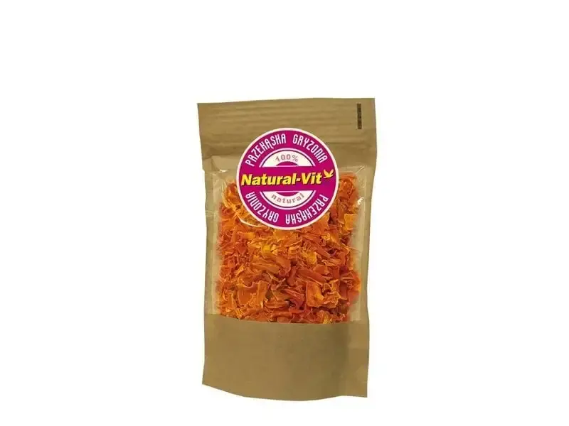 BENEK Natural-Vit Soft Bits för gnagare – torkade morötter 60 g | Tryggt köp