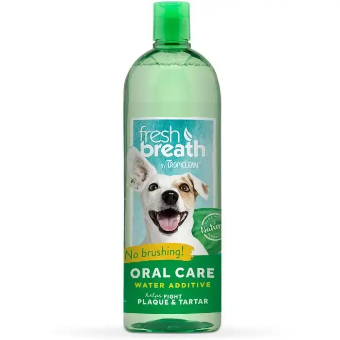 Direkt från tillverkaren | Tropiclean Oral Care Water Add – Vattentillsats för god andedräkt och friska tänder