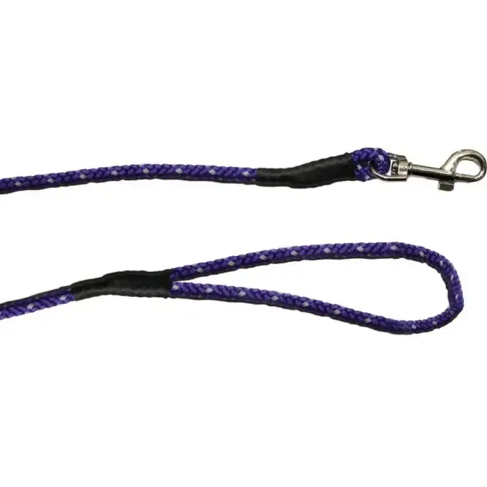 Mycket efterfrågad | PetNation Reflexkoppel Lila – Hundkoppel med flätad reflex