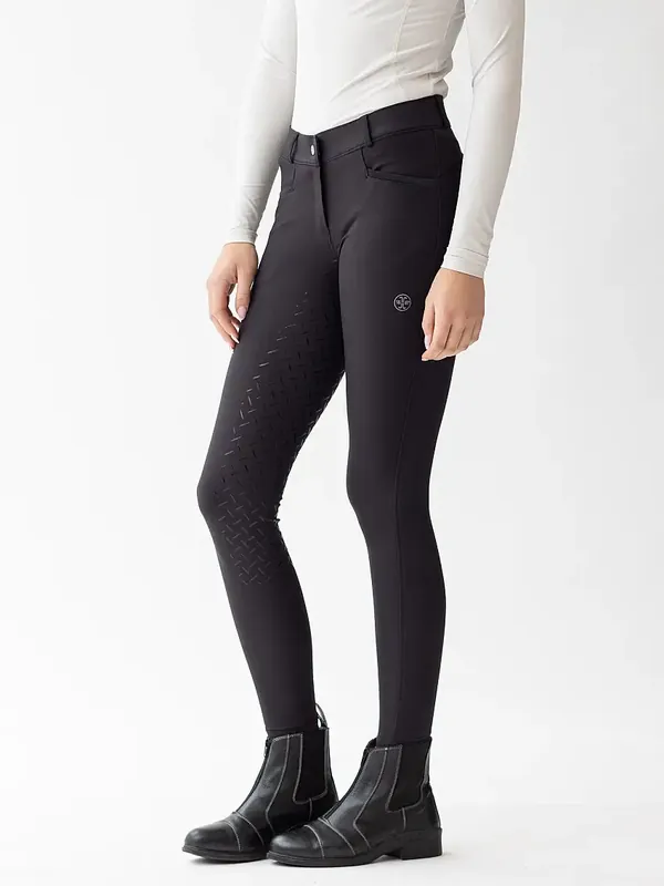 Hedvig Ridbyxa Knäskodd Svart-589725 - Handla nu