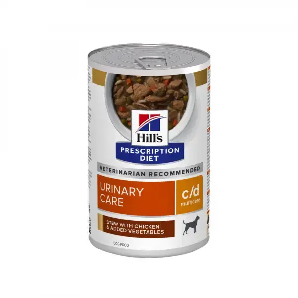 Hill’s Prescription Diet c/d Urinary Care våtfoder med kyckling och grönsaker för hundar 354 g - Snart slut
