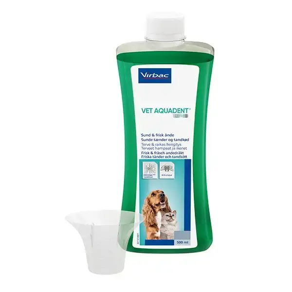 Anti plack-lösning Virbac Vet Aquadent Fresh 500 ml | Prisnedsättning