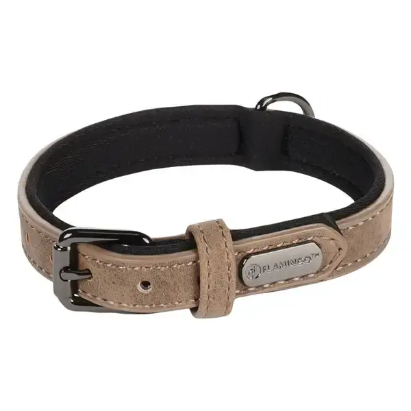 Kundernas favorit - Halsband Delu brun 47-57cm x 30mm