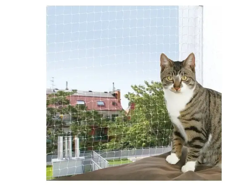 Finns nu | TRIXIE skyddsnät för katt 8×3 m transparent
