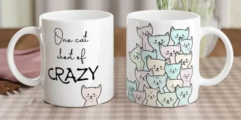 Deal | Mugg One cat short of crazy