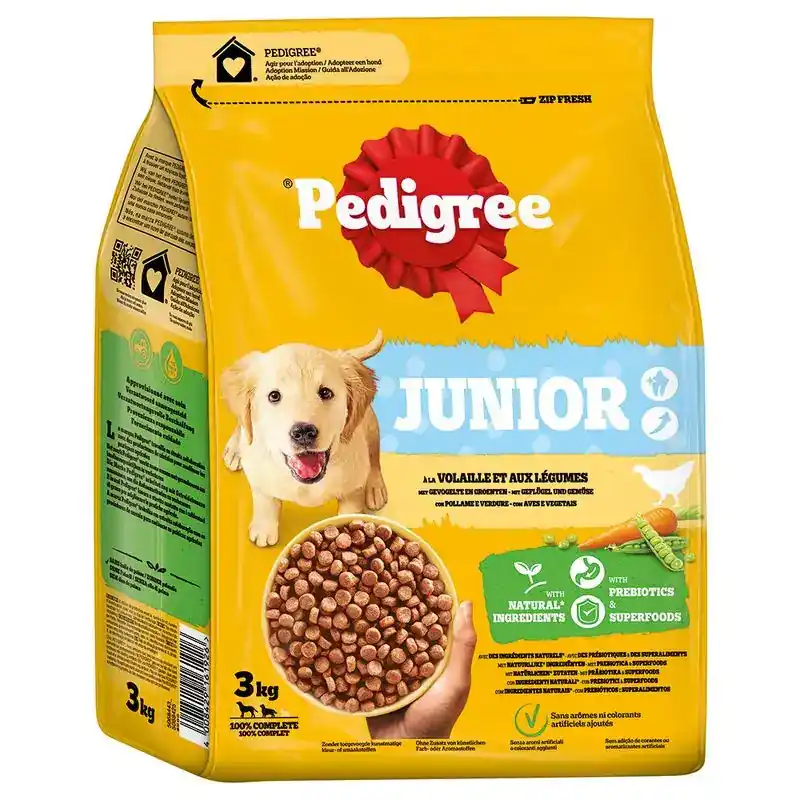 Pedigree Junior Poultry & Vegetables-1975108.0 - Storsäljare