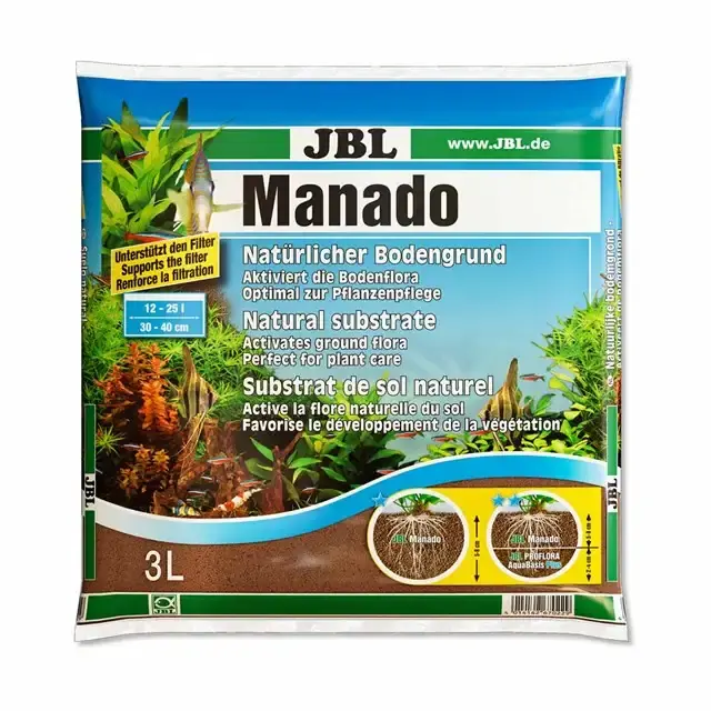 JBL Manado – Bottensubstrat – 3 liter | Superpris