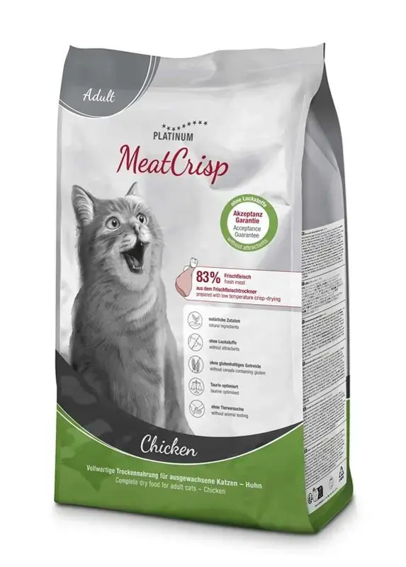 Platinum Cat MeatCrisp Adult Chicken 1,5 kg | Handla online
