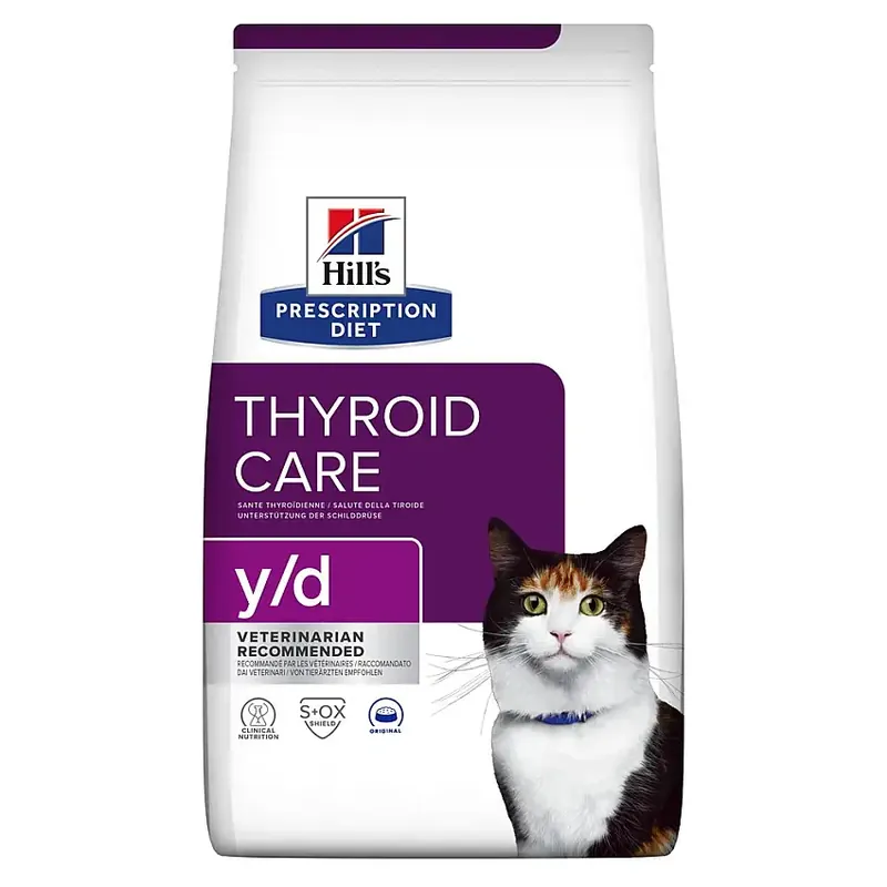 Säker betalning - Hill’s Prescription Diet Feline y/d Thyroid Care 3 kg