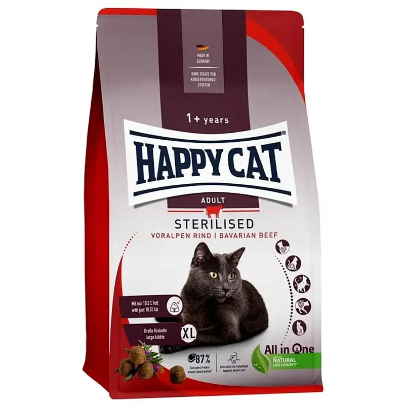 Favorit | Happy Cat Adult Sterilised Nötkött