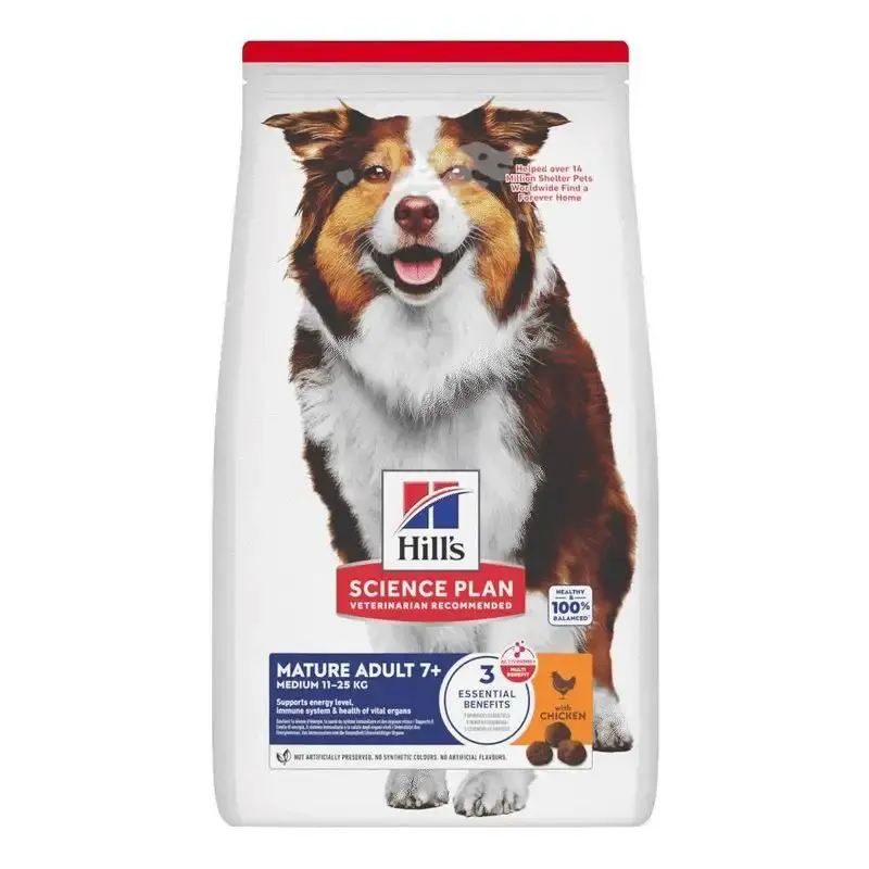 Hill’s Science Plan Mature Adult 7+ Medium Chicken-248960.11 - Endast denna vecka