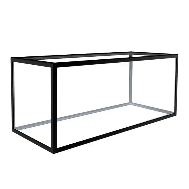 Beställ nu - Akvarium – Svart aluminium – 150x50x50 cm – 375 liter