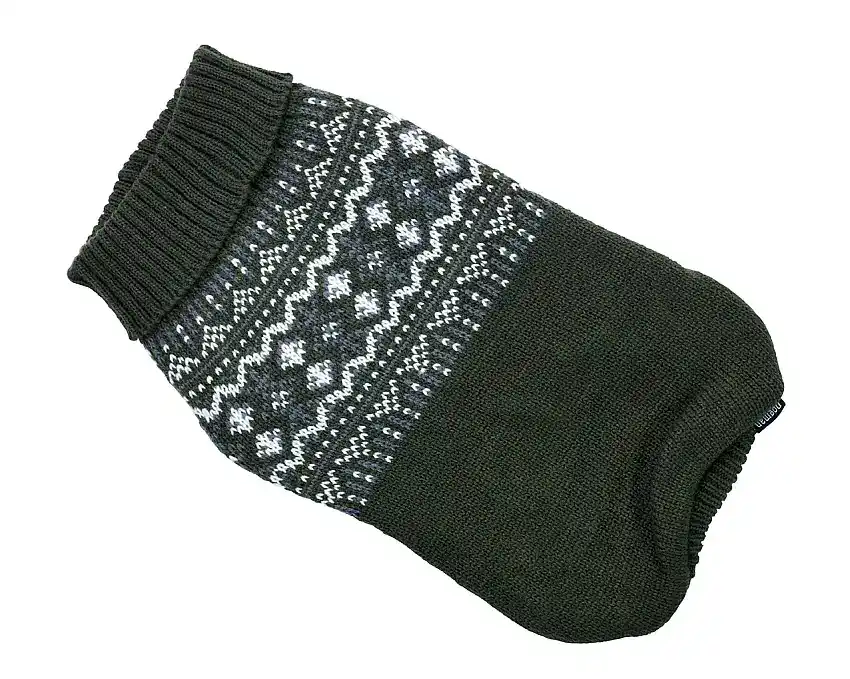Reapris - Stickad Hundtröja Iselin Grön-758937