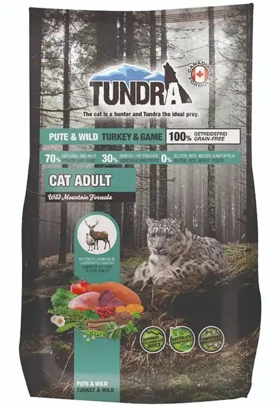 Tundra kattfoder kalkon & vilt 272 g - Favorit