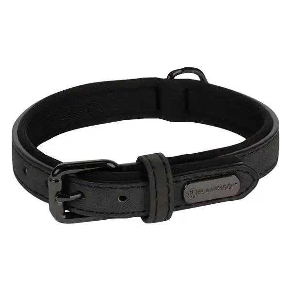 Halsband Delu svart 24-30cm x 15mm | Ta chansen