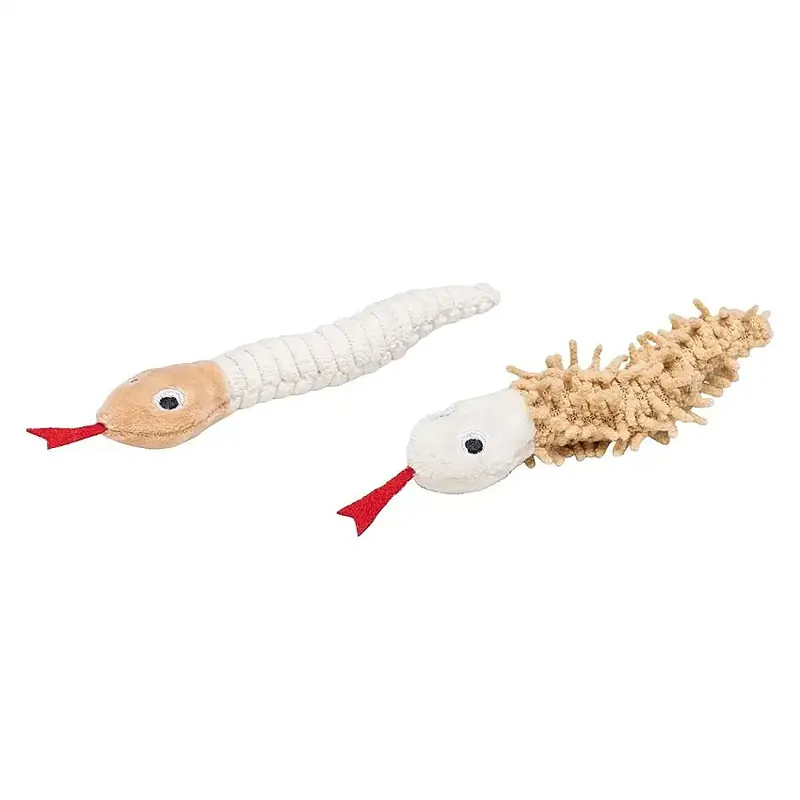 Beeztees Eco Cat Boa Mjukisdjur Orm 2-pack | Nyligen lanserat