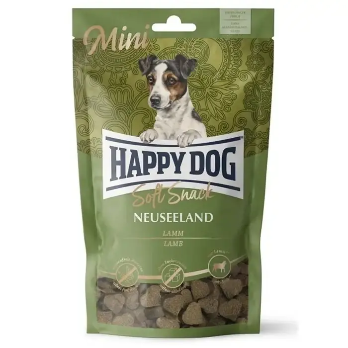 Enkel beställning - Happy Dog Soft Snack Mini Neuseeland 100g