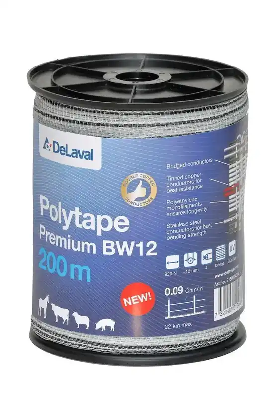 Handla nu - DeLaval Polyband Premium BW12 200m