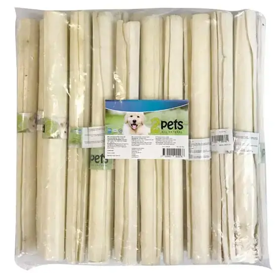 2pets Tuggrulle vit, 25 cm/ 20 mm, 90-100g | Handla säkert