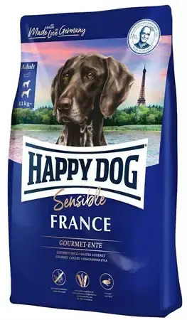 Finns tillgänglig | HappyDog Sens. France GrainFree 4kg