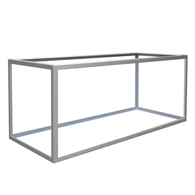Kundernas favorit - Akvarium – Aluminium – 75x40x35 cm – 105 liter
