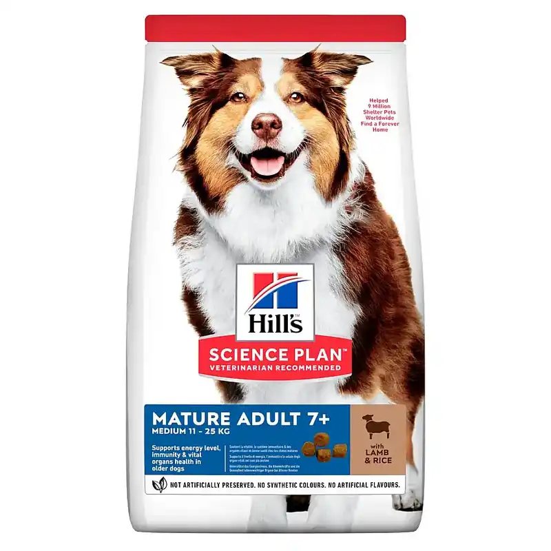 Mature Adult 7+Medium torrfoder med lamm och ris Hundfoder – 2,5 kg | Nyligen tillagt