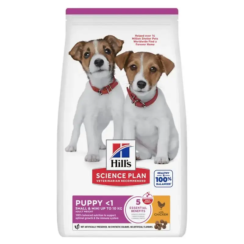 Prisnedsättning | Hill’s Science Plan Puppy <1 Small & Mini Chicken-248958.10