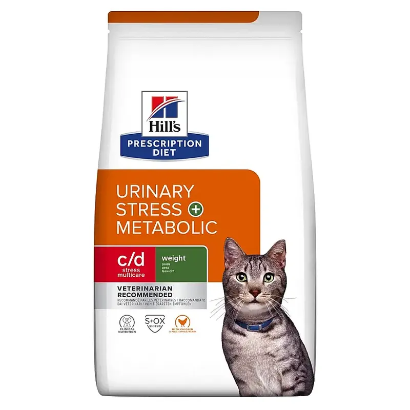 Hill’s Prescription Diet Feline c/d Urinary Stress + Metabolic 3 kg | Beställ direkt