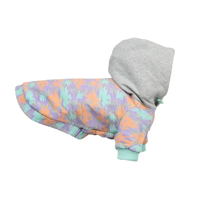 Little&Bigger Hoodie till Hund Pastell - Kanonpris