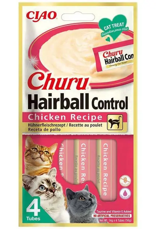 Churu Hairball Control Kyckling - Rea