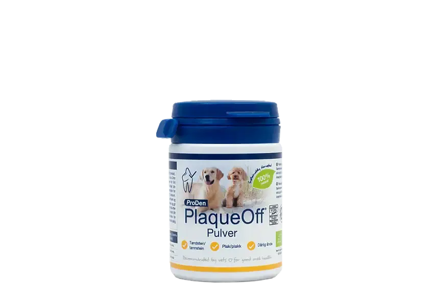 Snabb leverans | Tandtillskott ProDen PlaqueOff Pulver Hund 60 g
