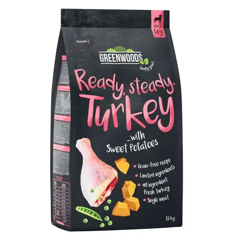 Greenwoods Turkey with Sweet Potato, Peas & Pumpkin-942409.2 - Rekommenderas