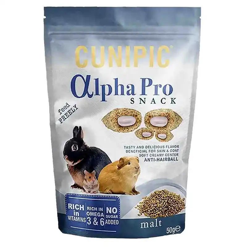 Nytt i webbutiken - Cunipic Alpha Pro Snack Malta 50 g