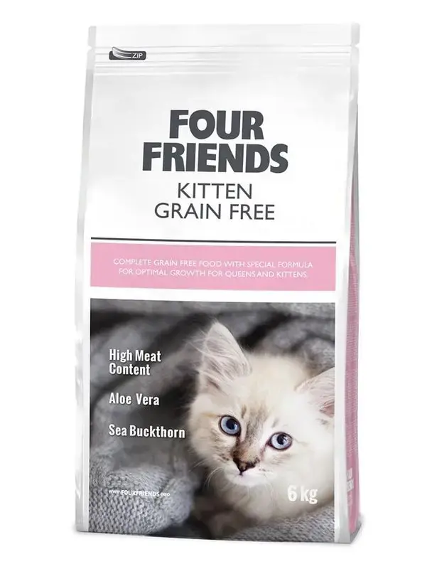 Kan beställas online - FourFriends Kitten Grainfree 6 kg