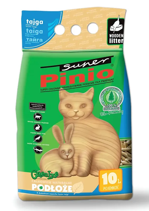 Nyhet i sortimentet | BENEK Super pinio Taiga kattströ 10 liter